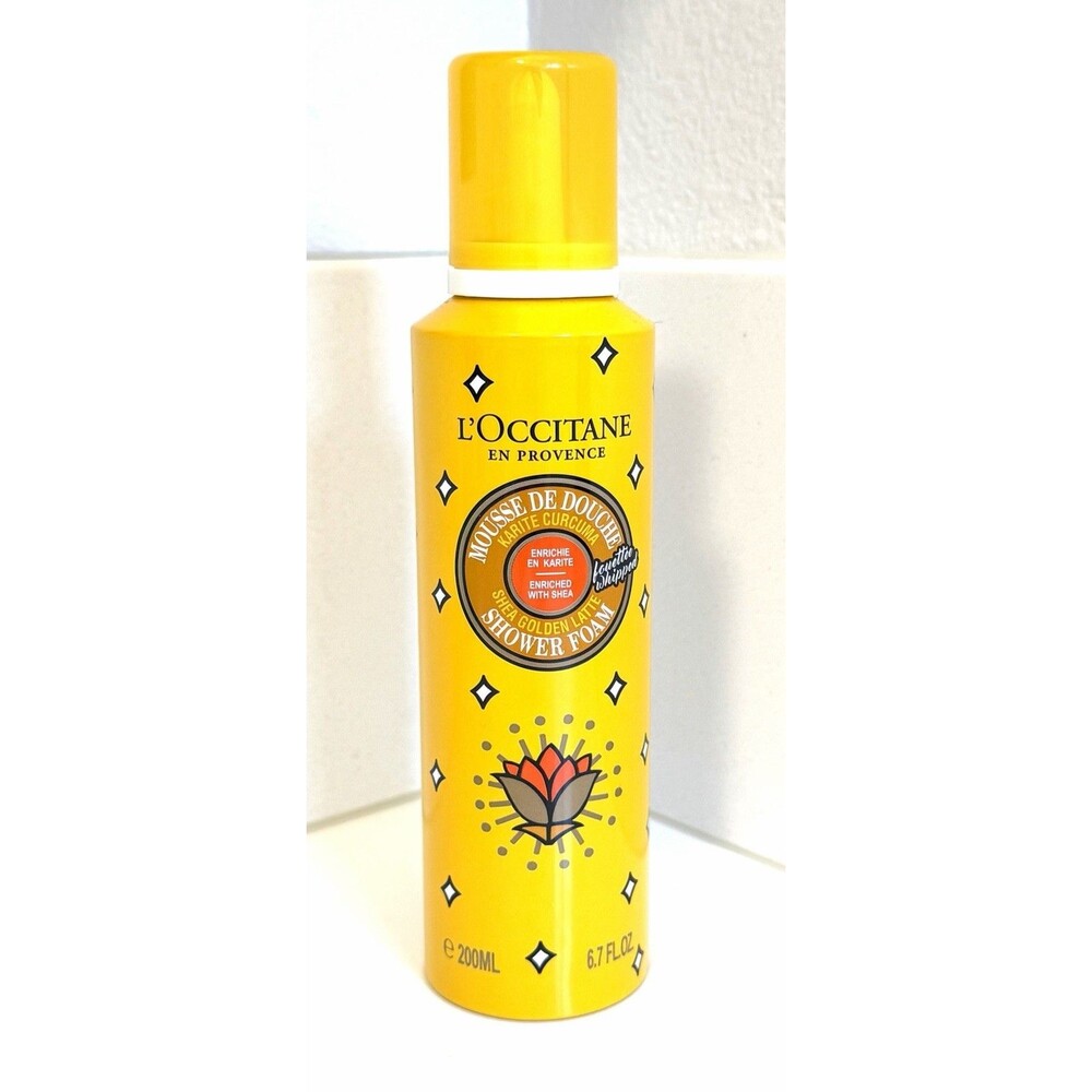 L’Occitane Shea Golden Latte Shower Foam Body Wash NEW